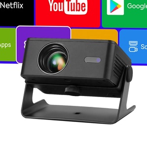 โปรเจคเตอร์พกพา AUN A32 Pro วิดีโอ 1080P WIFI บลูทูธ โฮมเธียเตอร์ ซีนีม่า โทรศัพท์ สมาร์ทโฟน โปรเจคเตอร์แอนดรอยด์ LED 4K ขายดีที่สุด - Product Image 3