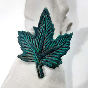 Rond de serviette en laiton, aluminium, métal, vintage, design oriental, coulé, pour fêtes, mariages, noël, table - Product Image 5