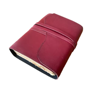 Personalized Handmade Leather Journal A4 A5 A6 Size Softcover Vintage Notebook with Strap <b>Lock</b> Rustic <b>Diary</b> Travel Sketchbook - Product Image 3