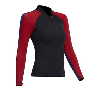 Chaqueta de Neopreno Personalizada para Mujer, Manga Larga, Cierre Frontal, Traje de Baño Térmico para Surf, Buceo y Snorkel - Product Image 6