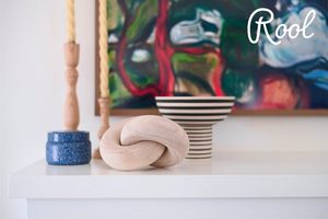 Living Room Wood Knot Decor <b>Chain</b> Link Decorations Beige - Product Image 3