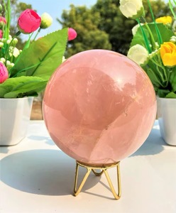Best Price Natural <b>Crystal</b> Ball Rose Quartz Feng Shui Style Star Carved <b>Sphere</b> Gemstone Love Theme Dynamic <b>Crystal</b> Brand Home - Product Image 1