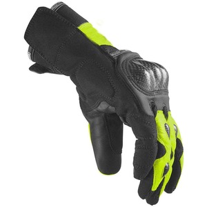 Gants de course en cuir à doigts entiers, antidérapants, avec fermeture auto-agrippante, unisexes, pour la conduite en extérieur, toutes saisons - Product Image 6