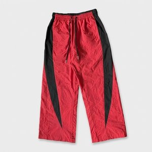New Demanding Custom Logo Red Black Men's Lightweight Nylon <b>Wind</b> <b>Breaker</b> Trousers Sets Quick Dry Wear Men Set Streetwear Jackets - Product Image 4