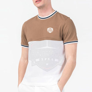 Créez votre propre logo, t-shirt personnalisé pour homme, col rond, manches courtes, tissu polyester/coton écologique et respirant, haute qualité, coupe classique - Product Image 3