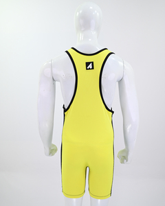 Combinaison de lutte personnalisée pour hommes, imprimée par sublimation, combinaison de compression, uniforme d'équipe, marque privée, fabricant OEM - Product Image 3