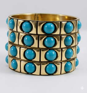 Bangles set Brass <b>Stud</b> With Resin Girls Stylish Bangles Set Wedding and Daily Use Party Wear Bangles With Low Price High QUALITY - Product Image 1