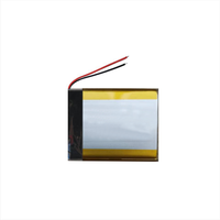 Baterai Lithium Polimer 504050 2 Kabel 1250MAh Baterai Isi Ulang Kapasitas Tinggi untuk HEADSET HEADPHONE EARPHONE MP3 GPS
