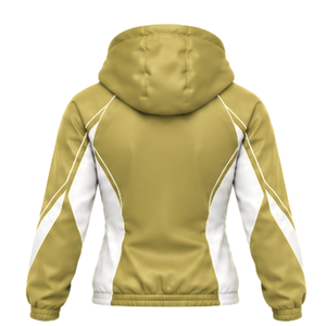 Conjunto Deportivo de Dos Piezas para Mujer, Chaqueta con Capucha y Cierre Completo y Pantalones Deportivos de Corte Bootcut con Cintura Ajustable para Deportes al Aire Libre - Product Image 5