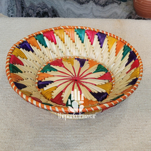 Cesta de Almacenamiento para el Hogar, Multiusos, Redonda y Abierta, Hecha de Hierba Moonj Natural, Ecológica, Duradera, Mini, Multiusos - Product Image 4