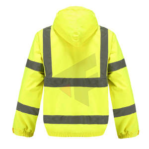 Chaqueta de Seguridad de Alta Visibilidad en Oferta, Chaqueta de Seguridad Reflectante para Construcción - Product Image 3