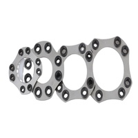Accouplement à diaphragme pour installation axe grand et petit, accouplement à lamelles en acier