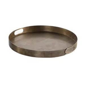 Luxury Decorative Metal Chocolate Tray for <b>Sweet</b> Serving Dessert Display Platter Perfect for <b>Party</b> and Event Setup - Product Image 1