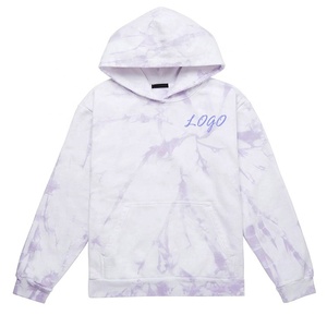 Bulk Sale Women's Custom Made <b>Tie</b> <b>Dye</b> Casual Tracksuit With Hood Men's Pullover Drawstring Hooded Sweatsuit - Product Image 2