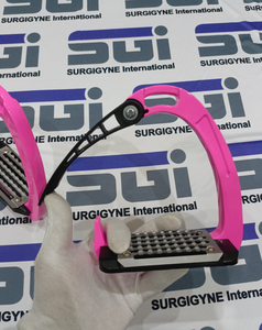 Accessoires d'équitation, étriers de sécurité en aluminium pour manège, paire, protection antidérapante de la cheville, couleur rose, personnalisable - Product Image 6