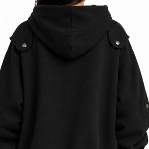 Sudadera de Mujer para Otoño e Invierno, Sudadera Holgada, Sudadera con Capucha 100% Algodón, Sudadera Informal a la Moda para Mujer - Product Image 5