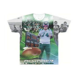 T-shirts pour hommes personnalisés de haute qualité, à séchage rapide, respirants, col rond, mélange polyester/coton, impression numérique vierge, logo sur le devant, coupe classique - Product Image 6