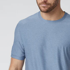Camiseta de Hombre de Alta Calidad en Color Sólido, Manga Corta, Cuello Redondo, Cómoda, Estilo Casual Urbano, para Compradores al por Mayor - Product Image 3