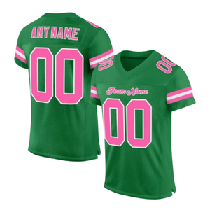 Uniforme de Fútbol Americano al por Mayor OEM, Sublimación con Nombre y Número, Manga Corta, Jersey de Fútbol Americano para Club Deportivo - Product Image 1