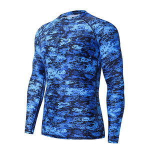 เสื้อรัดกล้ามเนื้อแขนยาวสำหรับผู้ชาย BJJ MMA ปี 2026 ป้องกันรังสียูวี 50 แห้งเร็ว ระบายอากาศได้ดี เหมาะสำหรับการฝึกซ้อมแบบ No-Gi Grappling - Product Image 3