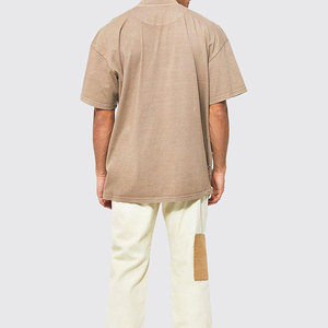 Camiseta Holgada para Hombre con Diseño Desgastado, 100% Algodón, Cómoda y Ecológica, Último Precio - Product Image 4
