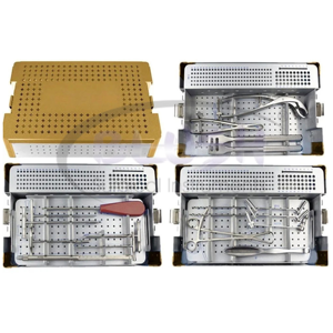 Juego de Instrumentos Quirúrgicos Ortopédicos para Fragmentos Grandes, Kit de Herramientas Quirúrgicas Médicas de Acero Inoxidable, Manual, de Blush Surgical - Product Image 1