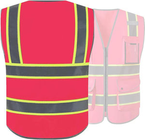 Durable Working <b>Vest</b> For Men With Multiple Pockets Designed For Construction <b>Utility</b> And Outdoor - Product Image 5