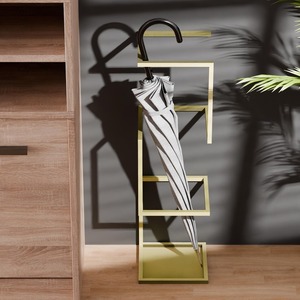 Exclusivo Soporte de Metal Rojo para Paraguas, Ideal para Organizar el Vestíbulo de Hoteles, Para la Comodidad de los Huéspedes, Venta al Por Mayor desde India - Product Image 3