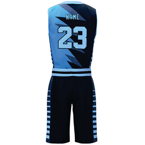 Tenues de basketball personnalisées réversibles et respirantes sans manches pour hommes et femmes, ensembles de maillots imprimés par sublimation pour l'entraînement sportif - Product Image 3