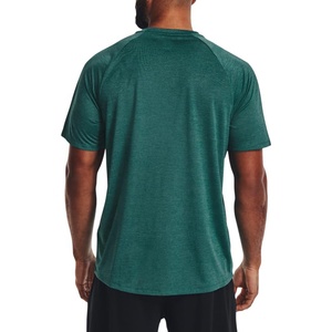 Camiseta de hombre de secado rápido, transpirable, ecológica, con servicio OEM, elegante, para exteriores, de verano, con cuello redondo, informal, de corte regular. - Product Image 6