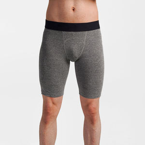 High Quality Worsted Elastic Waist <b>Compression</b> <b>Shorts</b> <b>Men</b> Breathable Quick-Dry Anti-Wrinkle Vintage Animal Print Sporty Workout - Product Image 3