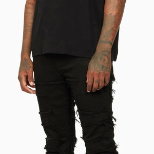 Pantalones Vaqueros de Mezclilla para Hombre, Estilo Vintage, de Alta Calidad, Cómodos, Casuales, para Uso en Exteriores, Personalizables, de Cintura Media - Product Image 5