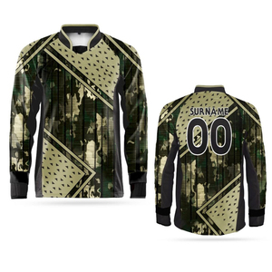 เสื้อเพนท์บอลโลโก้สั่งทำ OEM ODM ราคาโรงงานขายส่ง ผู้ผลิตชุดกีฬาทีมแบบซับลิเมชั่นเต็มตัว - Product Image 1