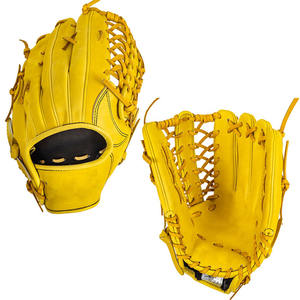 Gant de baseball en cuir de vachette à faible MOQ, gants de fielding confortables pour le baseball et le softball, gants de gardien de baseball - Product Image 1