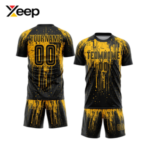 Uniforme de Fútbol Personalizado para Hombre XEEP XC-SU-63, Transpirable, de Poliéster, Secado Rápido, Corte Clásico Ajustado, OEM - Product Image 1