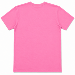 IBERIA Vente en gros T-shirt basique rose de qualité supérieure à col rond |   T-shirt décontracté à manches courtes |   Vêtements en gros avec logo personnalisé OEM - Product Image 2