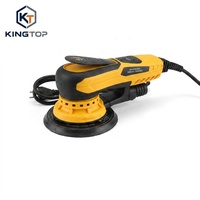Lijadora Orbital Eléctrica de 6 Pulgadas, 350W, Órbita de 3mm, con Sistema de Sujeción de Gancho y Bucle, para Preparación de Pintura de Carrocerías, Trabajos en Madera, Industrial, Velocidad Variable, con Bolsa