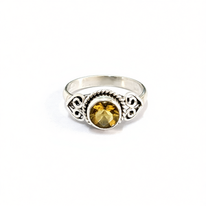Bague de mode en citrine, poids 3,1 grammes - Product Image 2