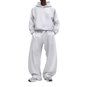 Conjunto Deportivo Ligero para Hombre, Sudadera con Capucha y Pantalones Deportivos para Correr, Entrenar y Actividades al Aire Libre - Product Image 1