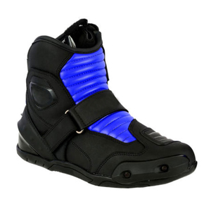 Botas de Motociclismo Impermeables y Transpirables de Cuero Genuino con Cierre de Cremallera, Punta Cuadrada, para Verano/Invierno, Hechas a Medida - Product Image 2