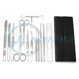 Kit de Instrumentos de Disección para Estudiantes, Acero Inoxidable, Certificado ISO, Juego de Entrenamiento Quirúrgico para Laboratorio de Biología y Anatomía, Aprobado por la CE - Product Image 6