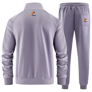 Ensemble de survêtement 2 pièces, pull-over, ensemble de sport, hiver, décontracté, chaud, jogging, running, survêtements pour hommes et femmes, survêtements athlétiques - Product Image 6