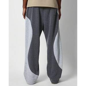 Pantalones Deportivos Casuales de Felpa Gruesa Personalizados para Hombre, Estilo Urbano, con Impresión de Logotipo - Product Image 3