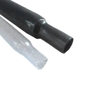 Nhà máy cung cấp Đen fep nhiệt co ngót ống cao rõ ràng polyvinylidene Fluoride PVC nhiệt thu hẹp lại Bọc ống