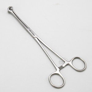 Pinzas de agarre LIKAMED Babcock Atraumáticas con mandíbulas fenestradas para tejido intestinal, instrumentos quirúrgicos - Product Image 1
