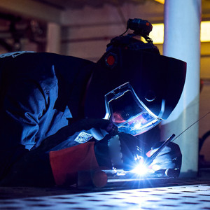 ถุงมือเชื่อมแบบ TIG ทำจากหนังวัวแท้ทั้งฝ่ามือและนิ้ว - Product Image 4