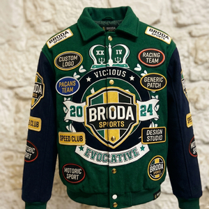 Premium Quality <b>NASCAR</b> Racing <b>Jacket</b> Custom Cotton Motorsport Bomber <b>Jacket</b> Embroidered Patch Streetwear Racing Wear Wholesale - Product Image 5