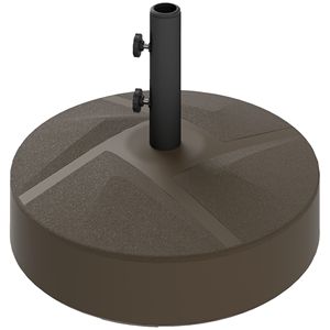Base per Ombrellone da Esterno Resistente, Capacità 55-66 libbre, per Ombrelloni con Raggio 2.5m, 3m, 3.5m - Product Image 1