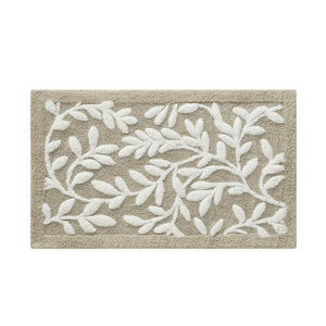 Alfombra de Baño Absorbente, Lavable, Acolchada y Hecha a Mano con Diseño de Bosque Cálido - Product Image 1