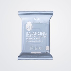 Prreti Soins de la peau coréens Prreti Tampons démaquillants pour les lèvres et les yeux à l'acide hyaluronique légèrement acide 30 feuilles Produits de beauté coréens - Product Image 3
